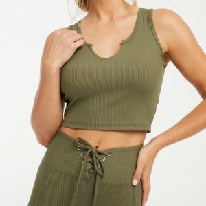 Year of Ours Ribbed Slice Tank